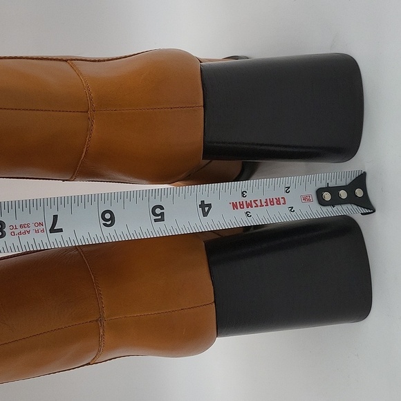 743- Free People Naomi tall Heels Boots Genuine Leather Size 8.5 NWT - Picture 6 of 16
